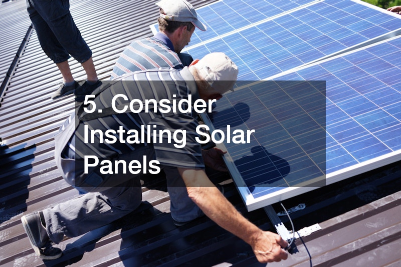 solar panel installation